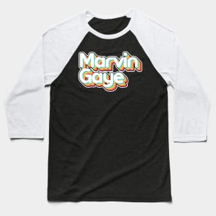 Marv Gaye Colorful Baseball T-Shirt